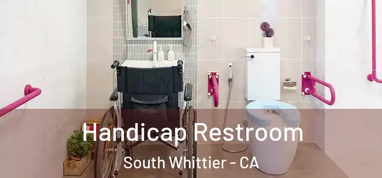 Handicap Restroom South Whittier - CA